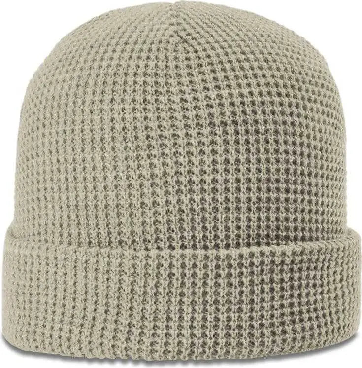 Richardson 146 Waffle Knit Beanies with Cuff - Birch - Sand / OSFM
