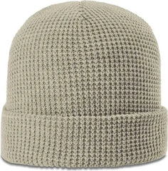 Richardson 146 Waffle Knit Beanies with Cuff - Birch - Sand / OSFM