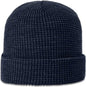 Richardson 146 Waffle Knit Beanies with Cuff - Navy - Navy / OSFM