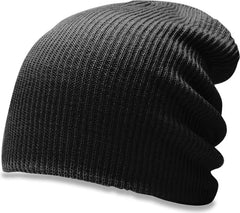 Richardson 149 Super Slouch Knit Beanie - Black - Black / OSFM