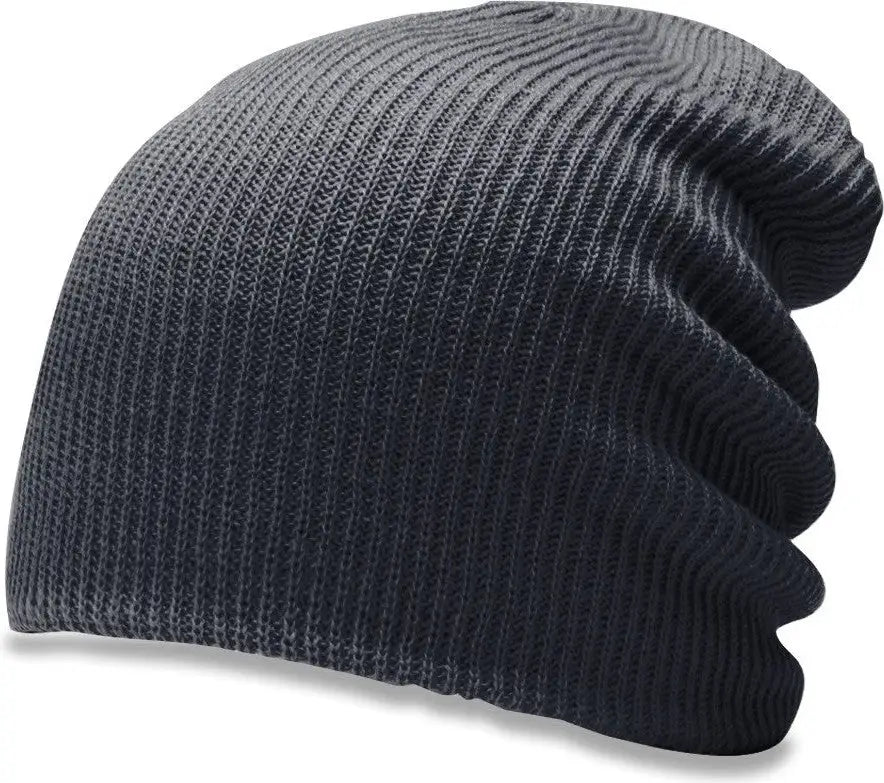 Richardson 149 Super Slouch Knit Beanie - Gun Metal - Gray / OSFM