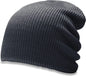 Richardson 149 Super Slouch Knit Beanie - Gun Metal - Gray / OSFM