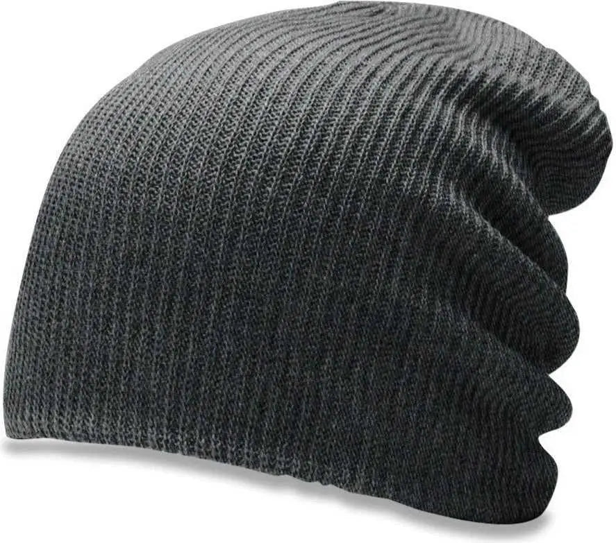 Richardson 149 Super Slouch Knit Beanies Heather Charcoal Dark Gray / OSFM