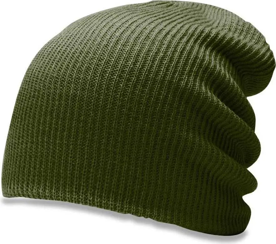Richardson 149R Chunk Twist Knit Beanies with Cuff Avocado Forest / OSFM