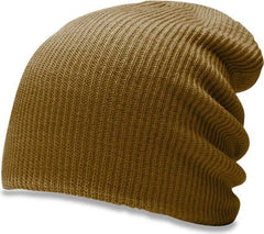 Richardson 149R Chunk Twist Knit Beanies with Cuff Curry Brown / OSFM