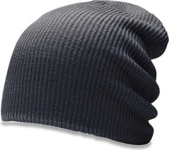 Richardson 149R Chunk Twist Knit Beanies with Cuff Gun Metal Gray / OSFM
