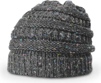 Richardson 157 Speckled Knit - Heather Charcoal - Dark Gray / OSFM