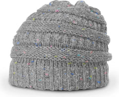 Richardson 157 Speckled Knit - Heather Gray - Gray / OSFM
