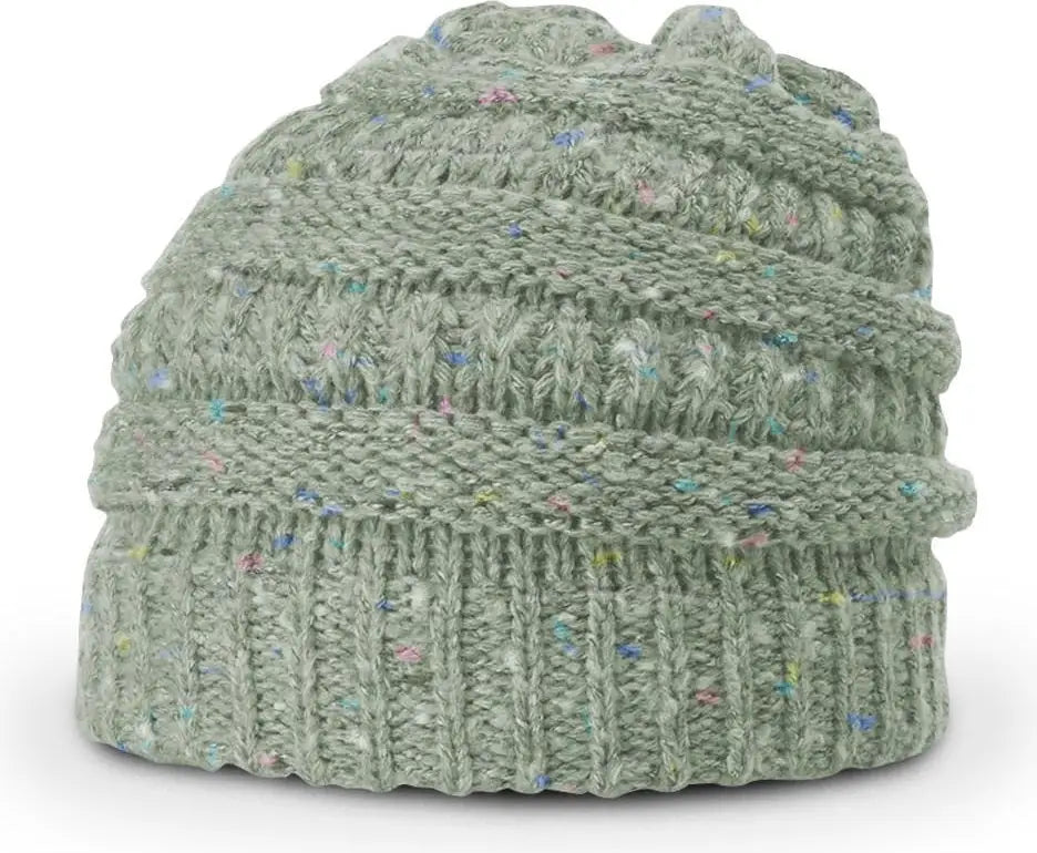 Richardson 157 Speckled Knit - Sage - Green / OSFM