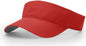 Richardson 160 Lite Performance Visor - Red - Red / OSFM