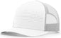 Richardson 163 Laser Cut Five Panel Trucker Cap - White Light Gray Light Gray - White Light Gray / OSFM