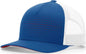 Richardson 163 Laser Cut Five Panel Trucker Caps Royal White Red Royal Red / OSFM