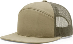 Richardson 168 7 Panel Trucker Cap - Pale Khaki Loden - Pale Khaki Loden / OSFM