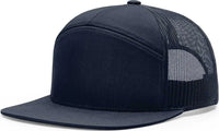 Richardson 168 Seven-Panel Trucker Caps - Navy - Navy / OSFM