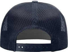 Richardson 168 Seven-Panel Trucker Caps - Navy - Navy / OSFM