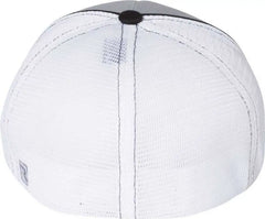 Richardson 172 Fitted Pulse Sportmesh with R-Flex Caps - Gray White Black Tri
