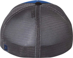 Richardson 172 Fitted Pulse Sportmesh with R-Flex Caps - Royal Charcoal Black Tri