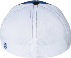 Richardson 172 Fitted Pulse Sportmesh with R-Flex Caps - Royal White Black Tri