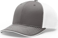 Richardson 172 Pulse Sportmesh R-Flex Cap - Charcoal White - Dark Gray White / LG-XL