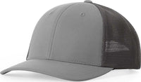 Richardson 173 Hood River Performance Trucker Caps - Cement Gray Dark Charcoal - Gray Dark Gray / OSFM