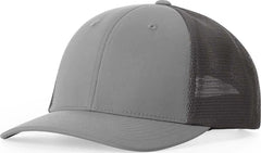 Richardson 173 Hood River Performance Trucker Caps - Cement Gray Dark Charcoal - Gray Dark Gray / OSFM
