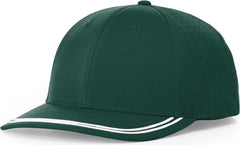 Richardson 176 Lite Performance Caps - Dark Green White - Forest White / OSFM