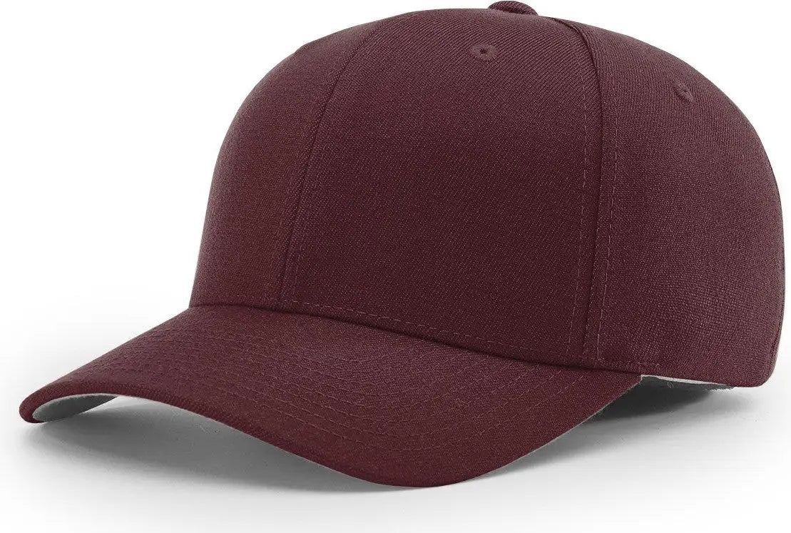 Richardson 185 Twill R-Flex Cap - Maroon - Maroon / LG-XL