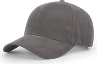 Richardson 203 Brushed Chino Cap - Charcoal - Dark Gray / OSFM
