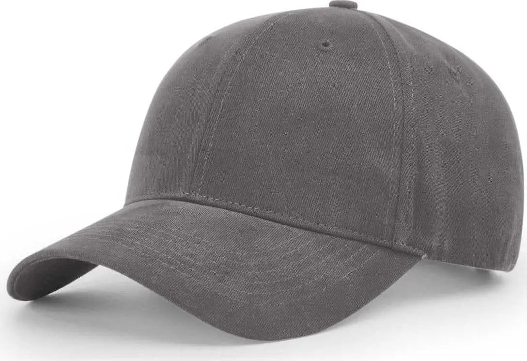 Richardson 203 Brushed Chino Caps Charcoal Dark Gray / OSFM