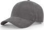Richardson 203 Brushed Chino Caps Charcoal Dark Gray / OSFM