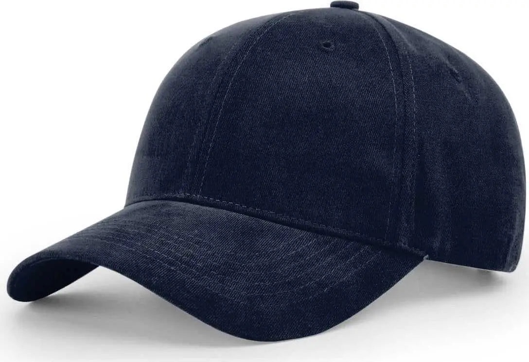 Richardson 203 Brushed Chino Caps - Navy - Navy / OSFM