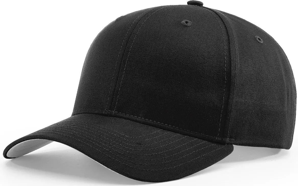 Richardson 212 Pro Twill Snapback Cap - Black Gold