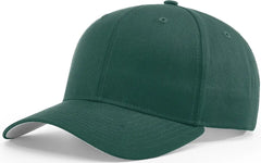 Richardson 212 Pro Twill Snapback Cap - Dark Green - Forest / S