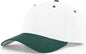 Richardson 212 Pro Twill Snapback Cap - White Dark Green - White Forest / S