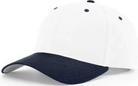 Richardson 212 Pro Twill Snapback Cap - White Navy - White Navy / S