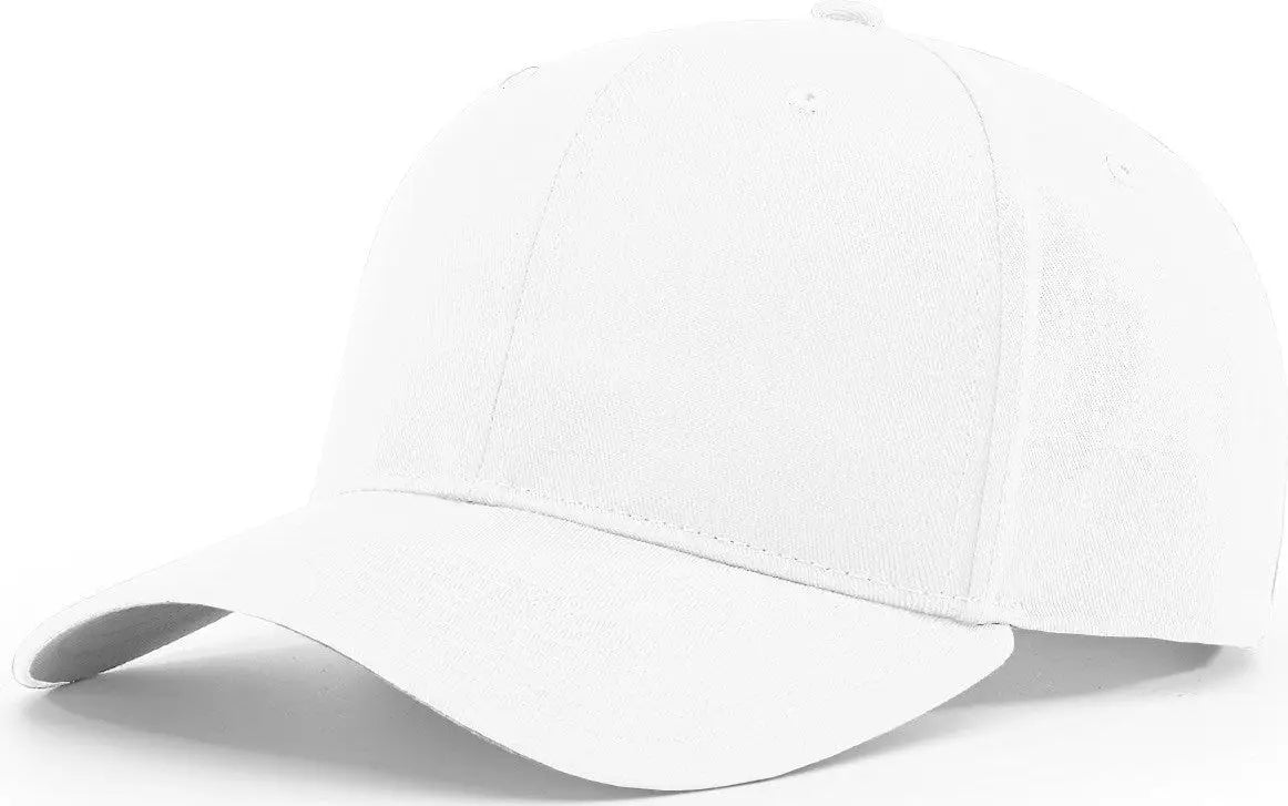 Richardson 212 Pro Twill Snapback Cap - White Royal