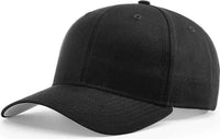 Richardson 212 Pro Twill Snapback Caps - Black - Black / SM