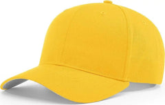 Richardson 212 Pro Twill Snapback Caps - Gold - Gold / SM