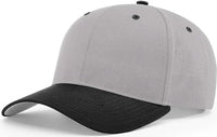 Richardson 212 Pro Twill Snapback Caps - Gray Black - Gray Black / SM