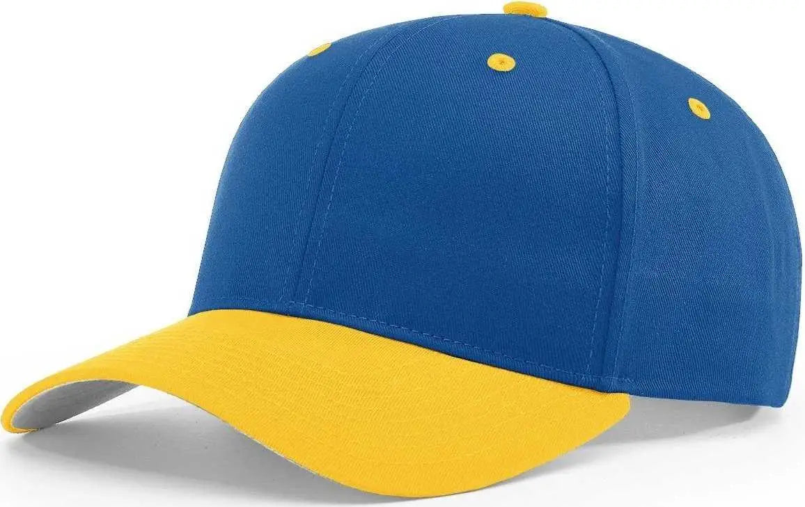 Richardson 212 Pro Twill Snapback Caps - Royal Gold - Royal Gold / SM