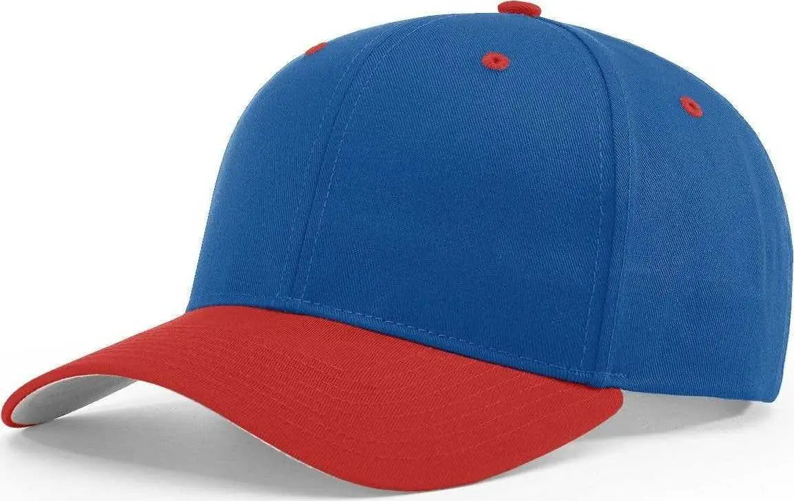Richardson 212 Pro Twill Snapback Caps - Royal Red - Royal Red / SM