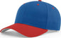 Richardson 212 Pro Twill Snapback Caps - Royal Red - Royal Red / SM