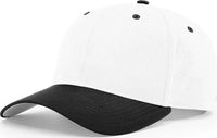 Richardson 212 Pro Twill Snapback Caps White Black White Black / SM