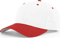 Richardson 212 Pro Twill Snapback Caps White Red White Red / SM