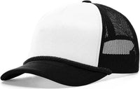 Richardson 213 Low Pro Foamie Trucker Caps White Black Black White Black / OSFM
