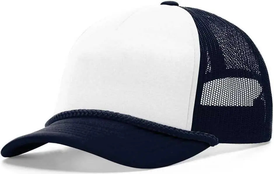 Richardson 213 Low Pro Foamie Trucker Caps White Navy Navy White Navy / OSFM