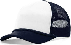Richardson 213 Low Pro Foamie Trucker Caps White Navy Navy White Navy / OSFM