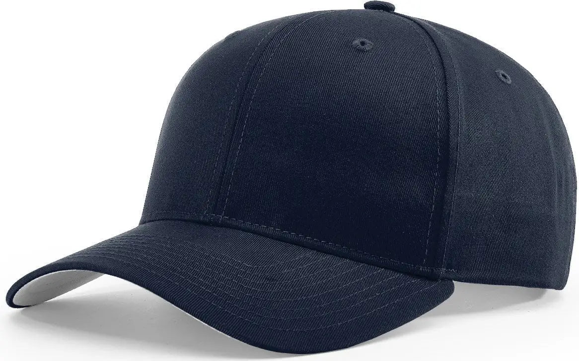 Richardson 214 Pro Twill Hook-and-Loop Cap - Navy - Navy / S