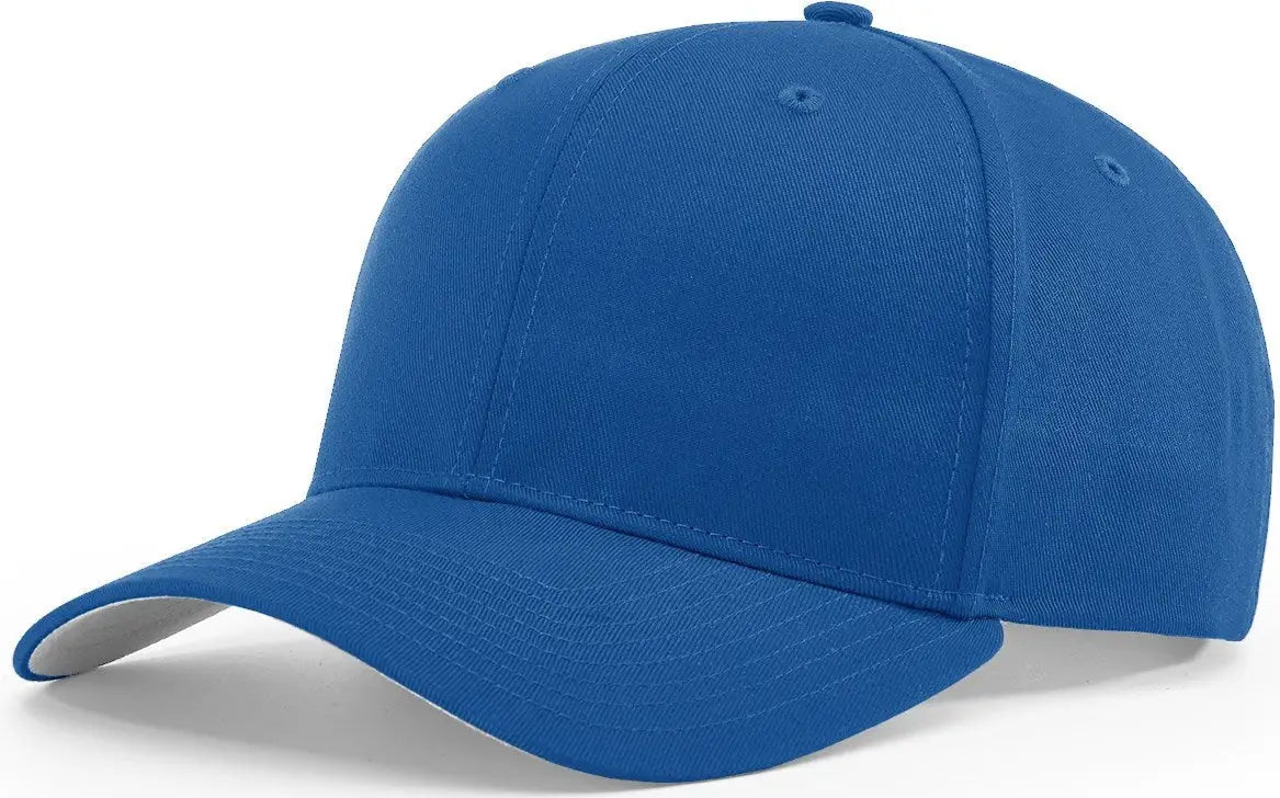 Richardson 214 Pro Twill Hook-and-Loop Cap - Royal - Royal / S