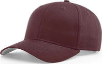 Richardson 214 Pro Twill Hook-And-Loop Caps - Maroon - Maroon / SM